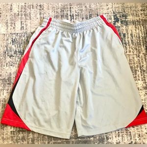 Nike men’s dry fit elite basketball light grey shorts M size Excellent condition